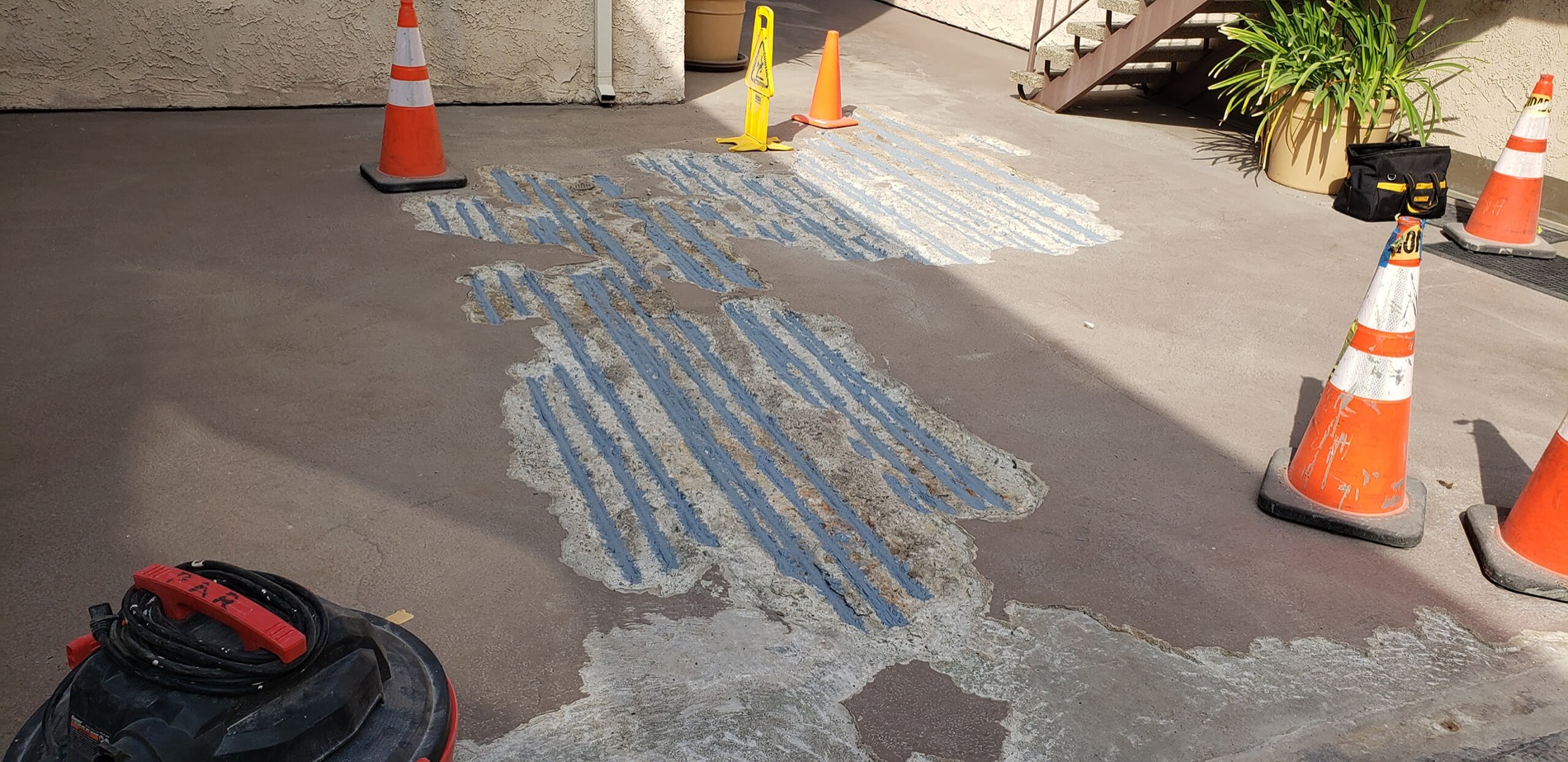 Concrete Podium Repairs