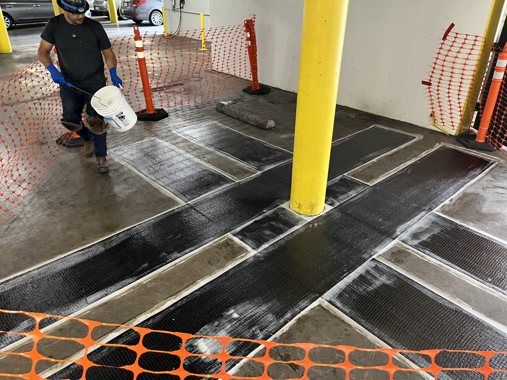 Non-Ductile Concrete Retrofitting