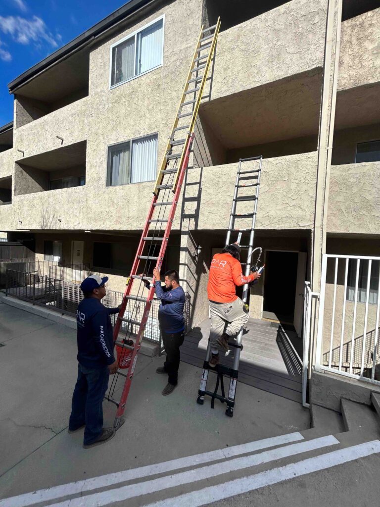 PAR Team conducting a SB721 Inspection on a multifamily property
