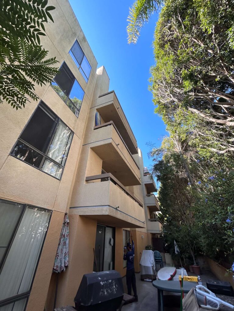 PAR Team Member Conducting SB721 Inspection on a Multifamily